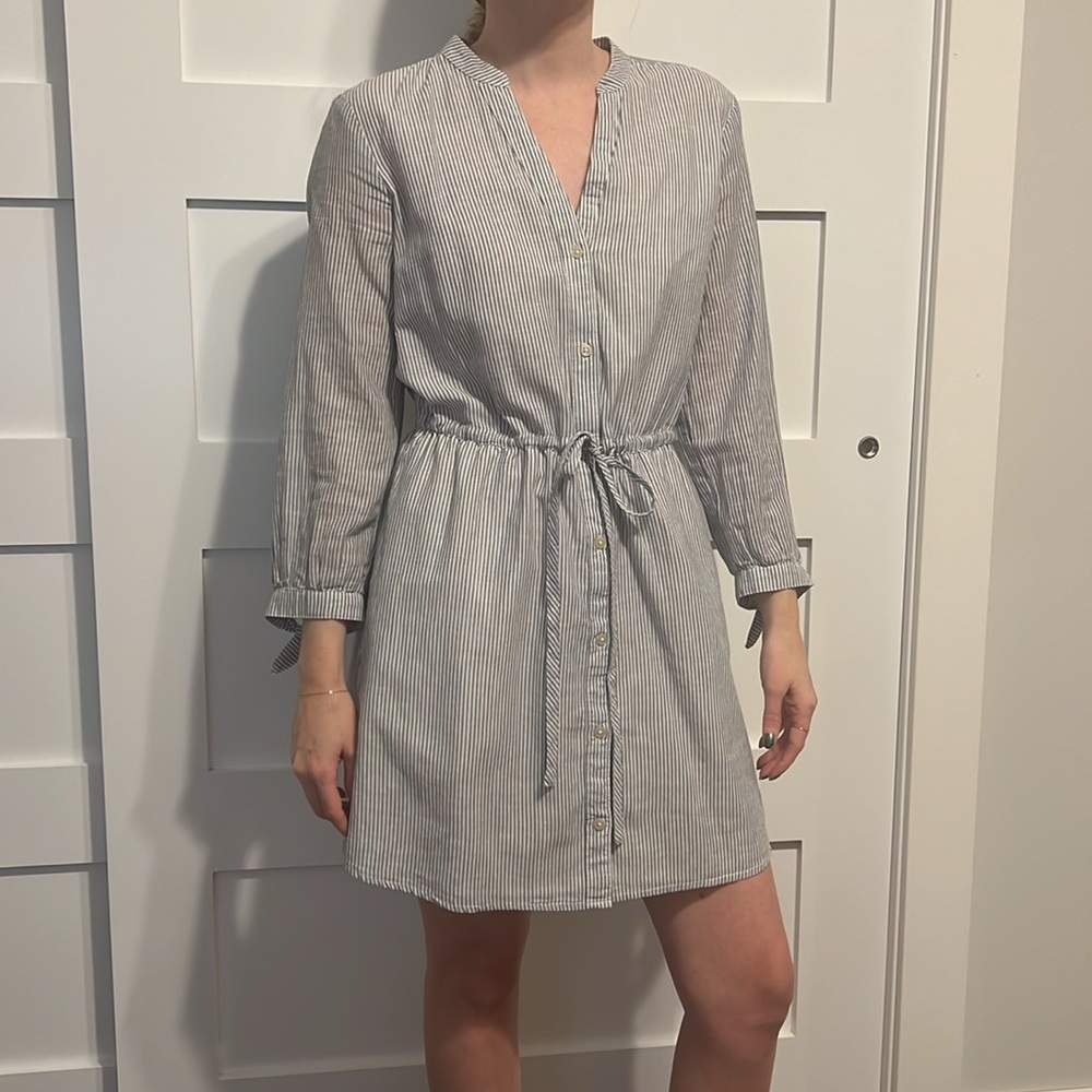 Abercrombie shirt dress like new size extra small